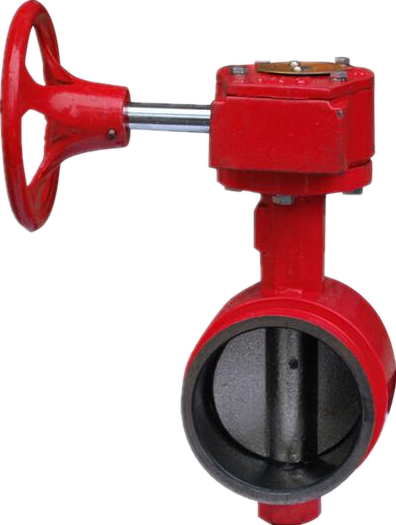 沟槽涡轮蝶阀 全国销售 厂家直销(图1)