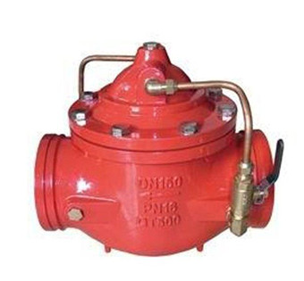 500X沟槽型持压泄压阀